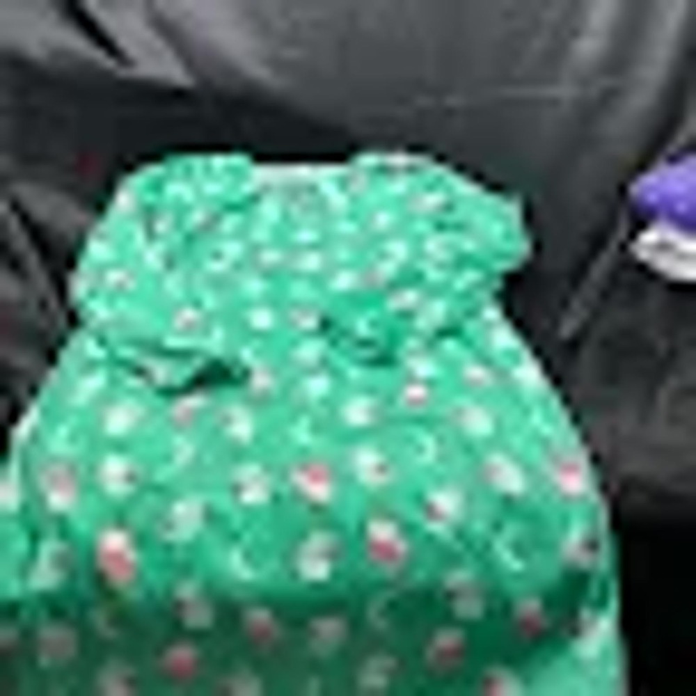 Carters GIRLS Green Owl Long Sleeve Nightgown Size 8-10Y